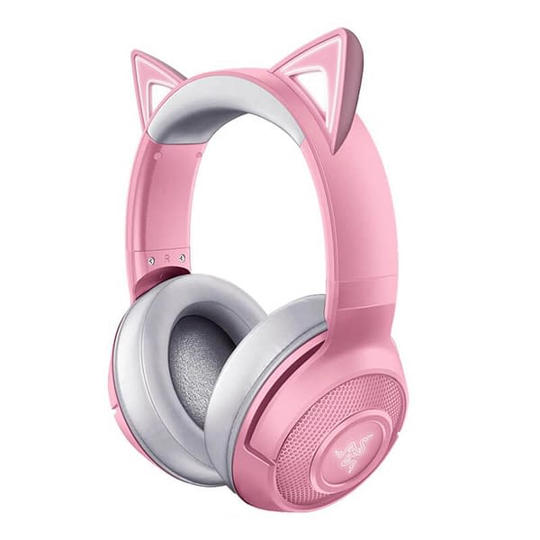 Headset Gamer RAZER Kraken BT Kitty Edition Bluetooth, Fone Orelha de Gato  – ROLKO tech